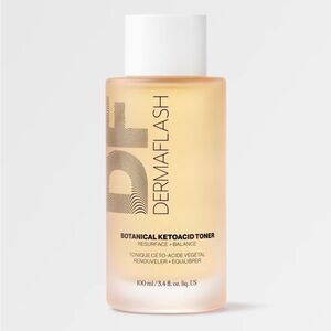 DERMAFLASH BOTANICAL KETOACID TONER Non-Irritating Daily Exfoliator brand new
